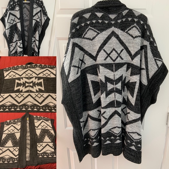 Aztec Print Wrap Over - Picture 1 of 1